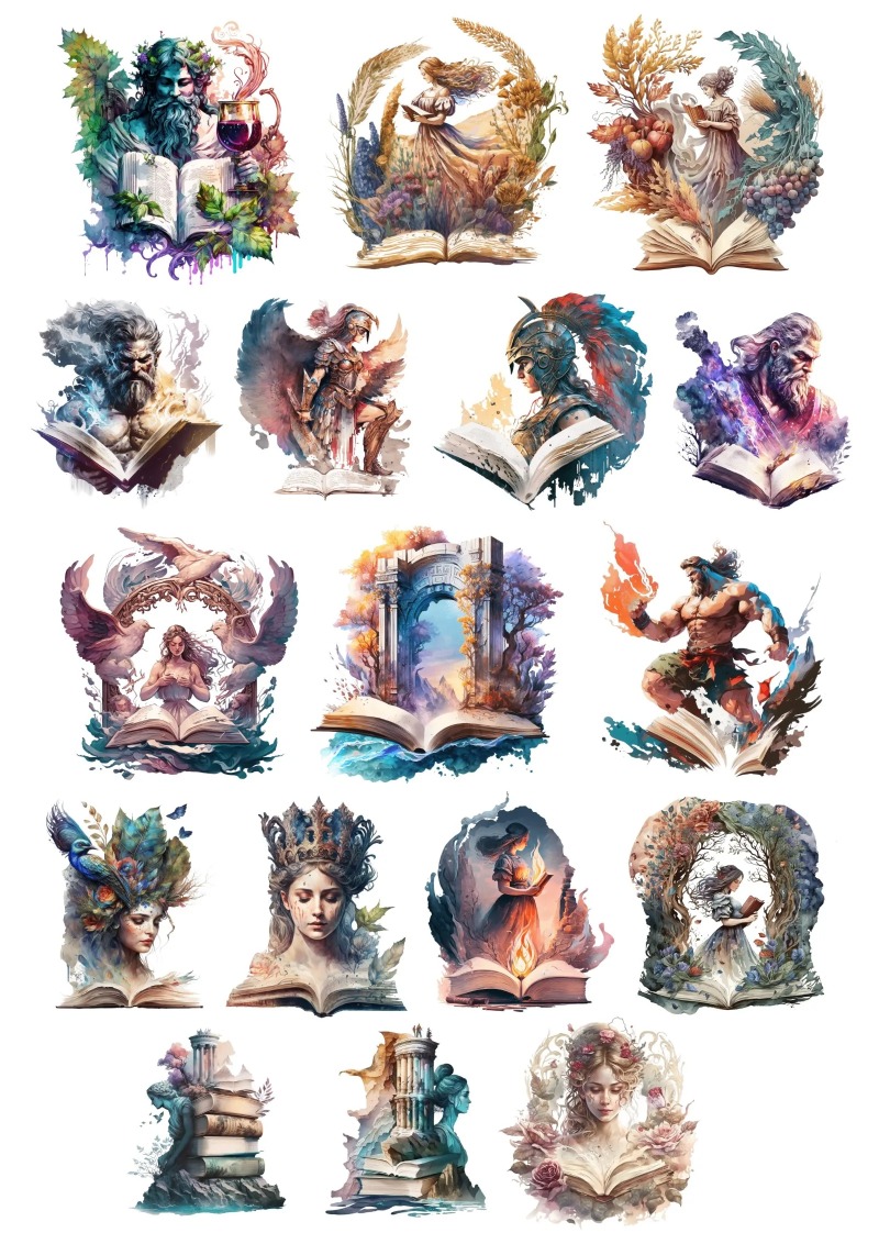 1 Set Cute The Book of Olympus - Stationery Books 评论和价格