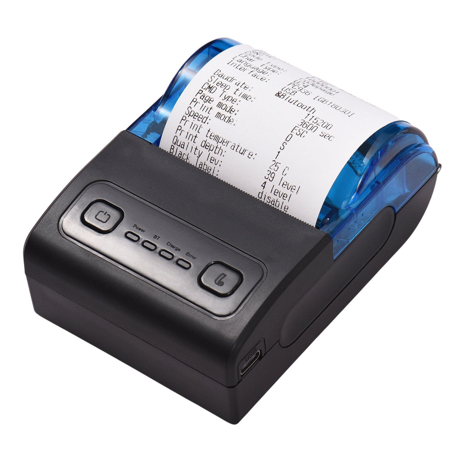 MPT-II Portable Mini Thermal P - Mini Pocket Thermal Printer Paper Roll 评论和价格