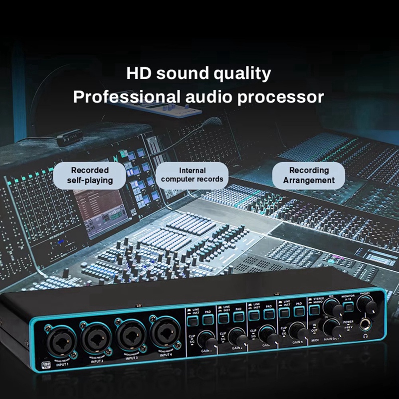 Audio Interface Sound Card Pro - Music 评论和价格